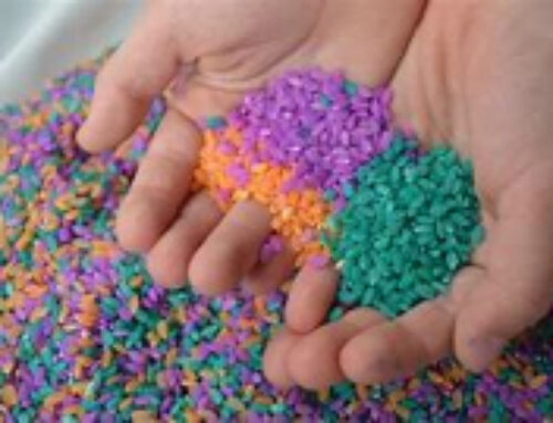 Colorful and Scented Rice for Play